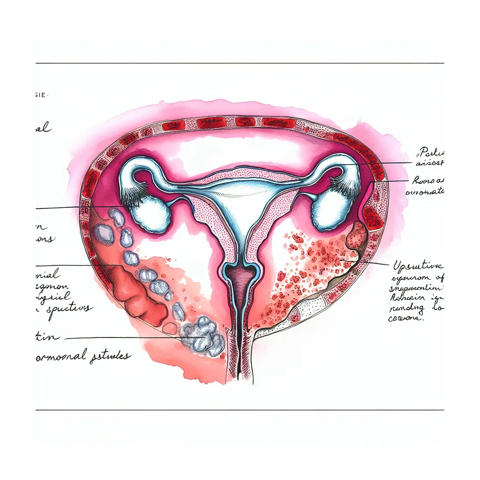 بزرگ شدن شکم و نامنظمی پریود؛ علت چیست؟