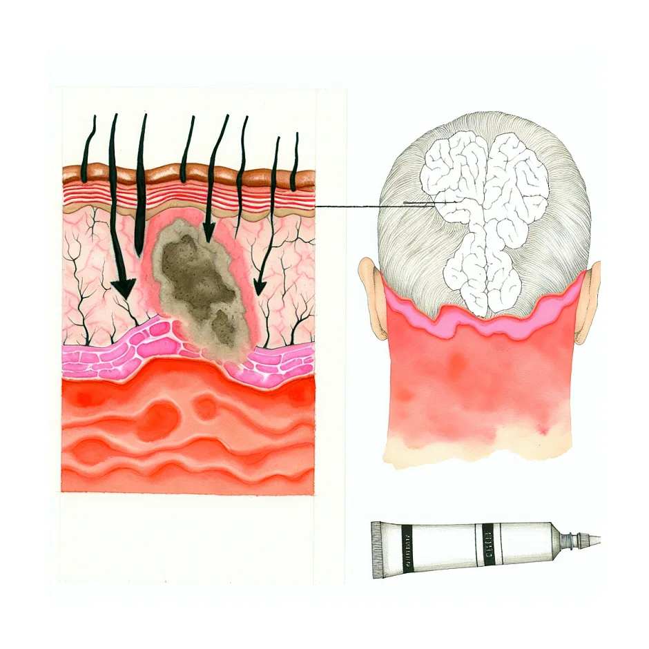 درمان تیرگی جای مهر روی پیشانی