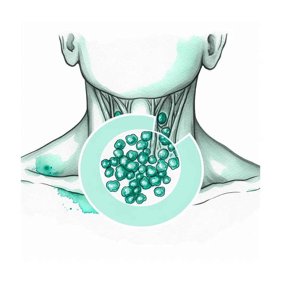 اندازه طبیعی غدد لنفاوی چقدر است؟