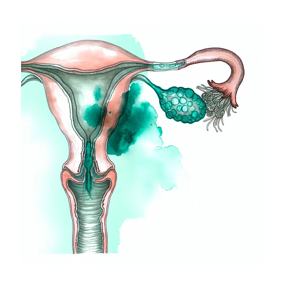 علت جمع شدن آب در رحم و ارتباط با سرطان تخمدان