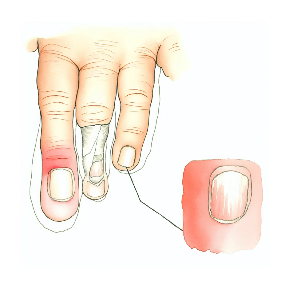 علت جدا شدن و افتادن ناخن در کودکان
