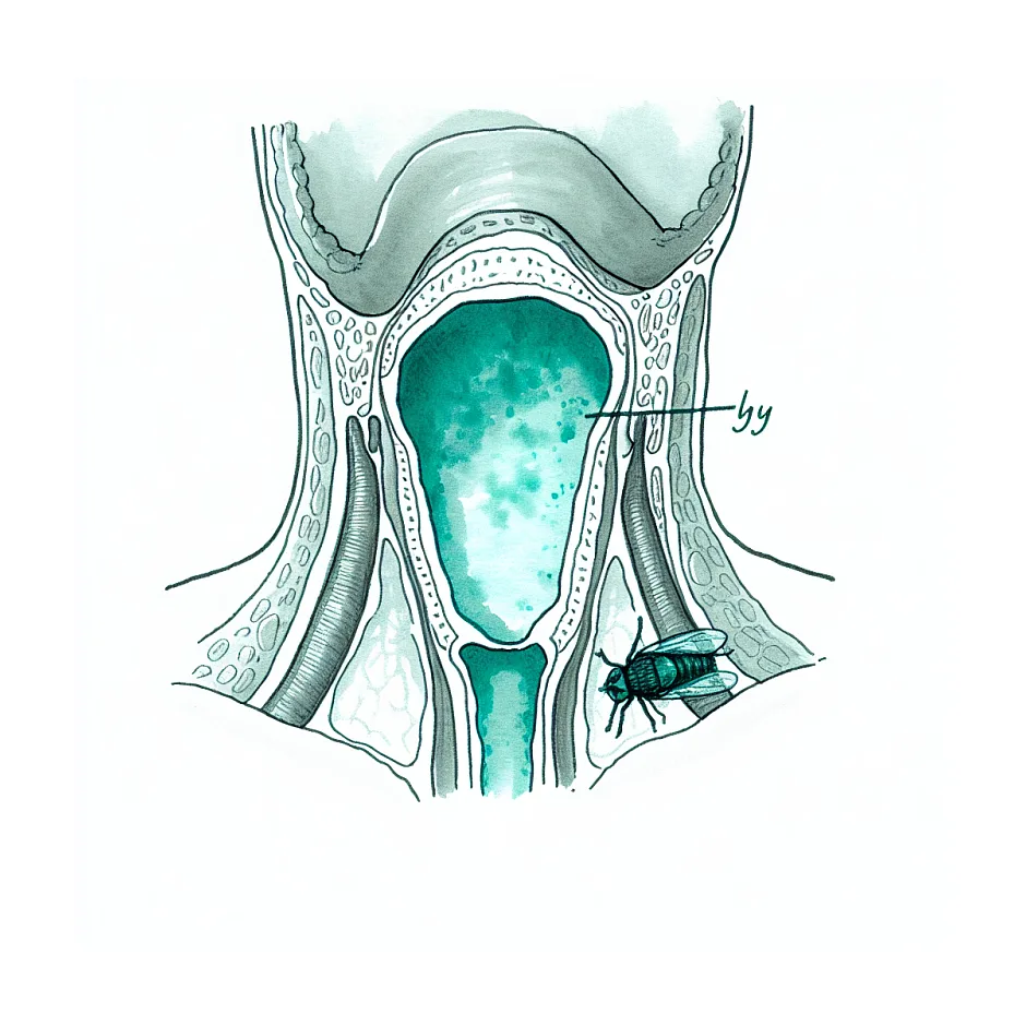 اگر ناخواسته مگس قورت دادیم چه کنیم؟