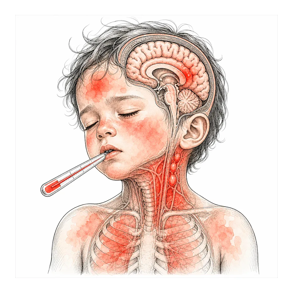 تب کودک: آیا نیاز به مراجعه فوری به پزشک دارد؟