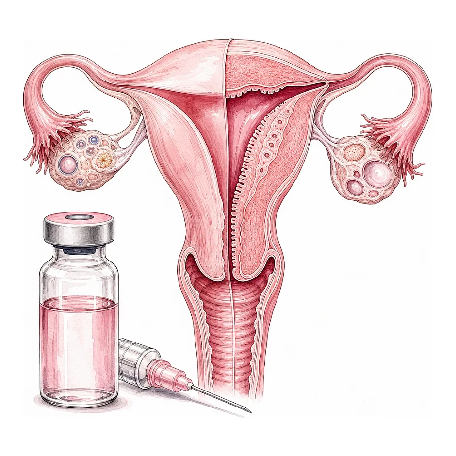 آمپول پروژسترون و عدم پریود شدن: آیا اثری بر تعیین جنسیت جنین دارد؟