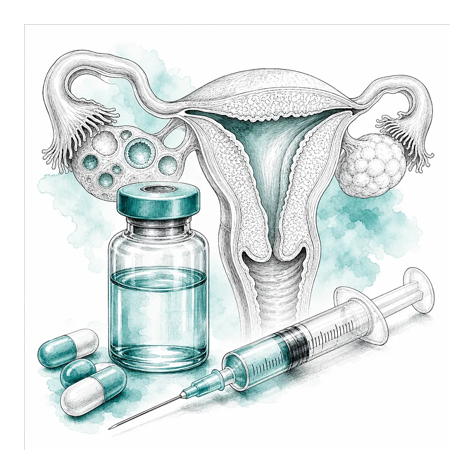 زمانبندی دقیق مصرف داروهای IVF و تداخل آن با داروهای دیگر