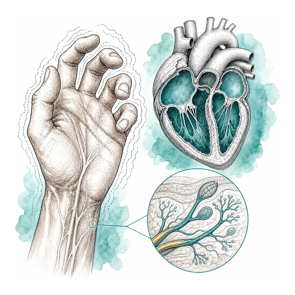 آیا لرزش دست و تپش قلب خطرناک است؟