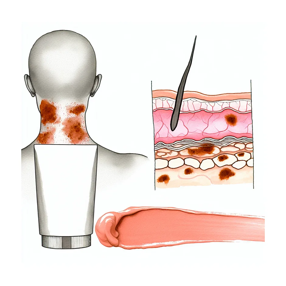 علت لکه‌ های قهوه‌ای گردن و روش‌های درمان