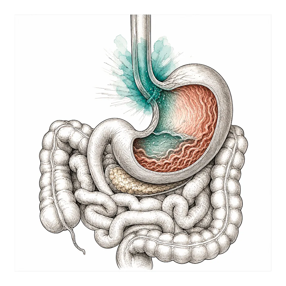 علائم ریفلاکس معده و ضعف شدید معده از مصرف آنتی‌بیوتیک چه زمانی نشان می‌دهد؟