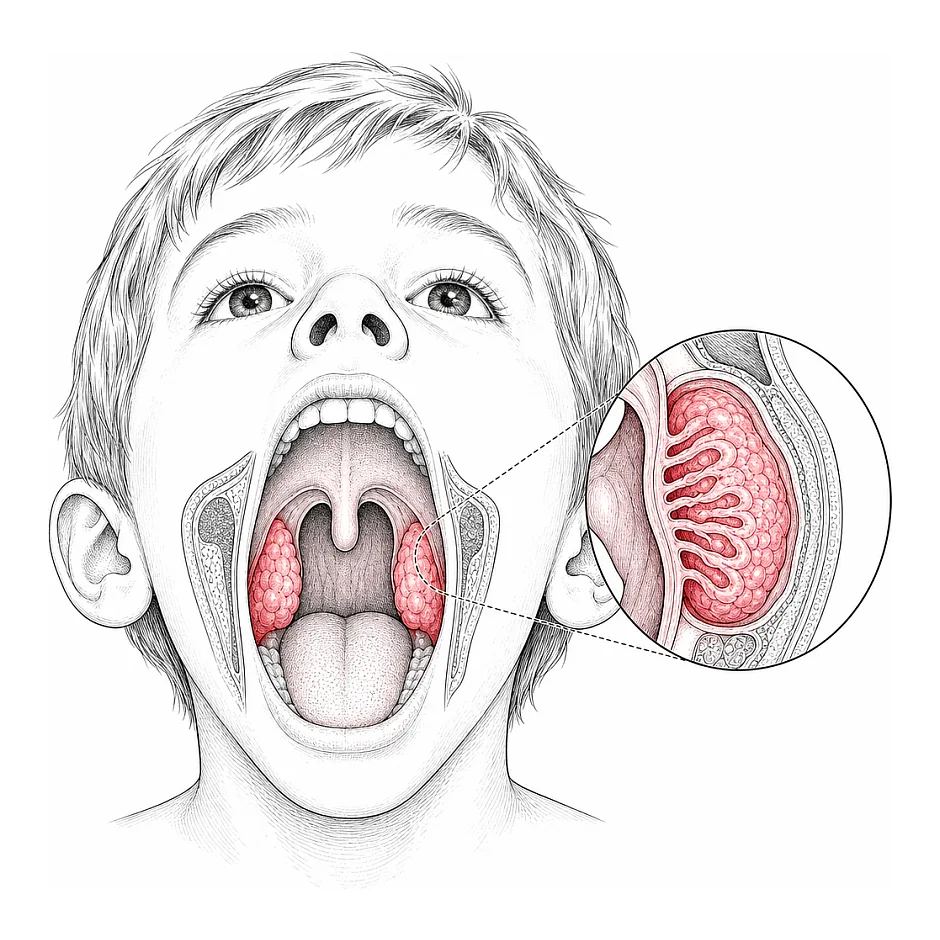 عمل لوزه برای کودکان و پوشش بیمه تکمیلی