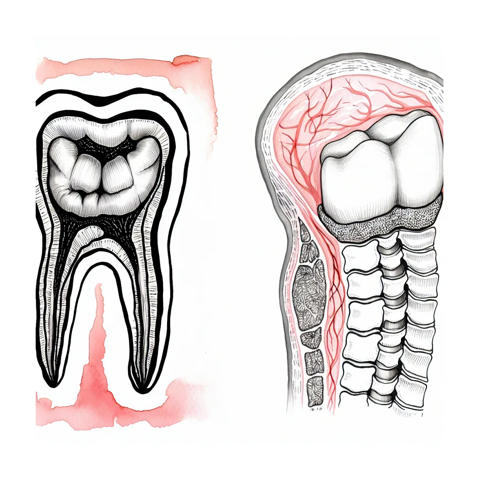 ارتباط دندان عقل و درد و گزگز گردن
