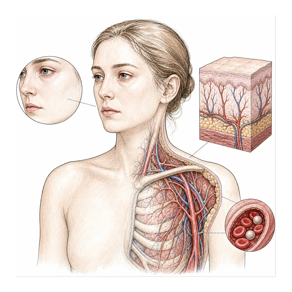 آیا رنگ پریدگی ربطی به بیماری خونی دارد؟
