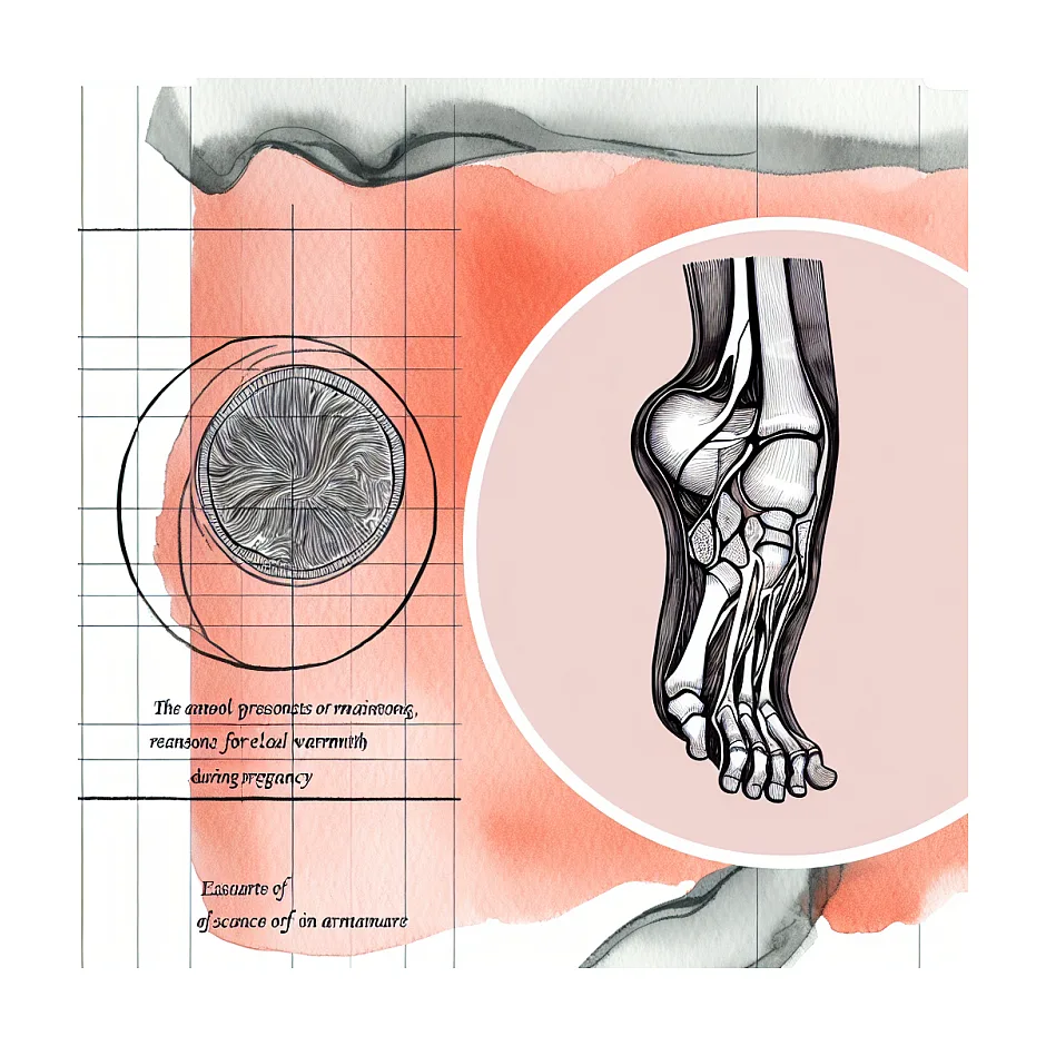 علت داغ شدن پاها در بارداری | راهنمای کامل