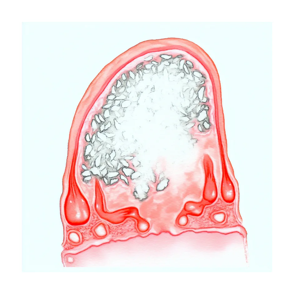 پوسته‌های سفید بعد از ماینوکسیدیل ۵ درصد
