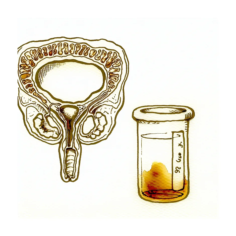 تغییر رنگ ادرار بعد از دارو یا مکمل