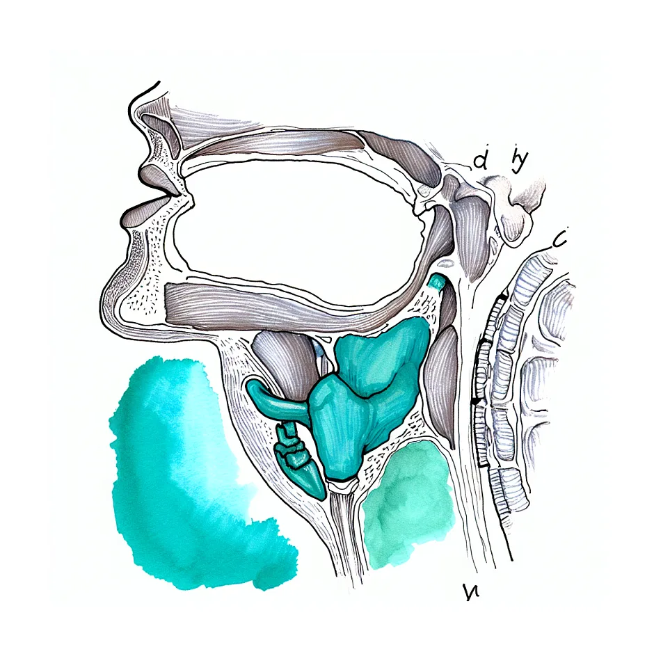 علت تق تق گلو هنگام قورت دادن آب دهان