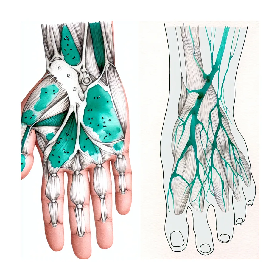 علت مورمور دست و پا همراه با سوزش معده