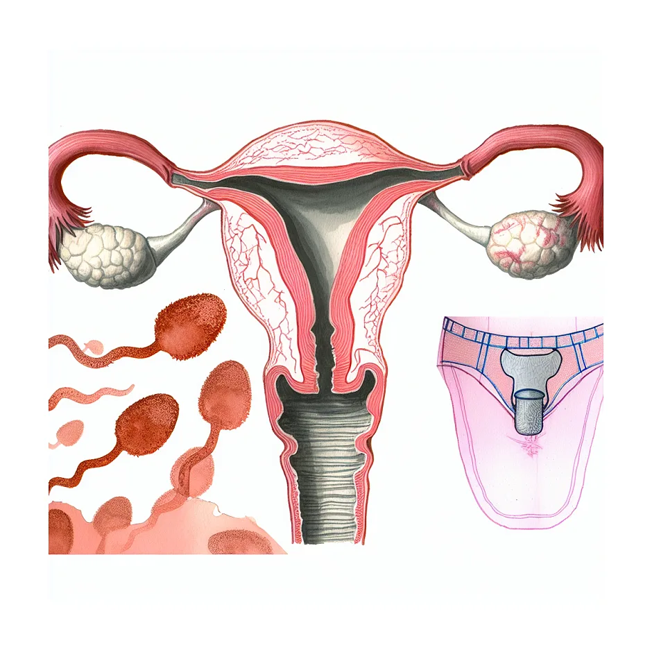 احتمال بارداری از طریق لباس زیر خیس از اسپرم