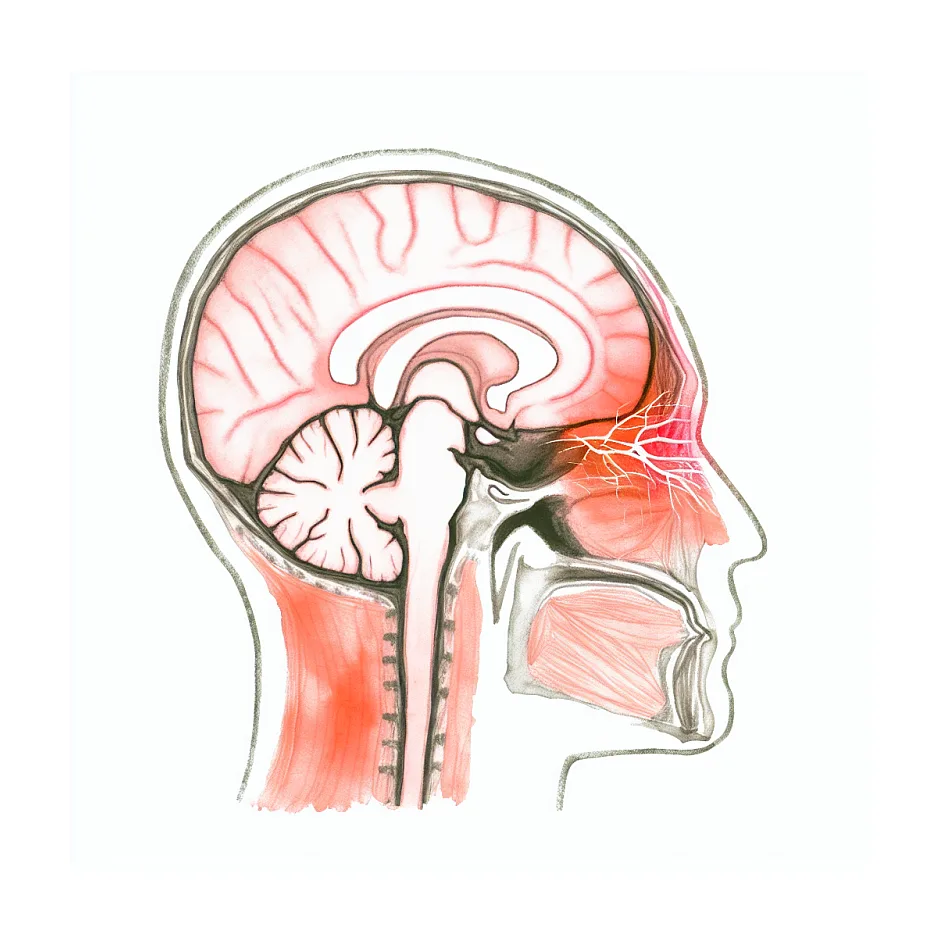 علت تیر کشیدن لحظه‌ای در گیجگاه و پیشانی راست