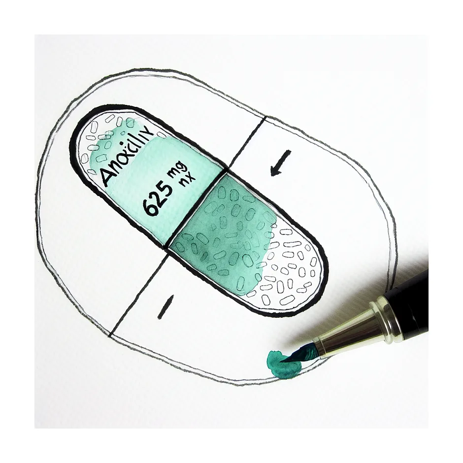 نحوه مصرف صحیح قرص آموکسی‌کلاو ۶۲۵