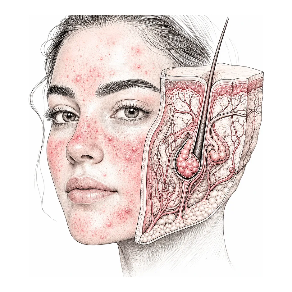 آیا لک صورت به خاطر افزایش تستوسترون در بدن ایجاد می شود؟