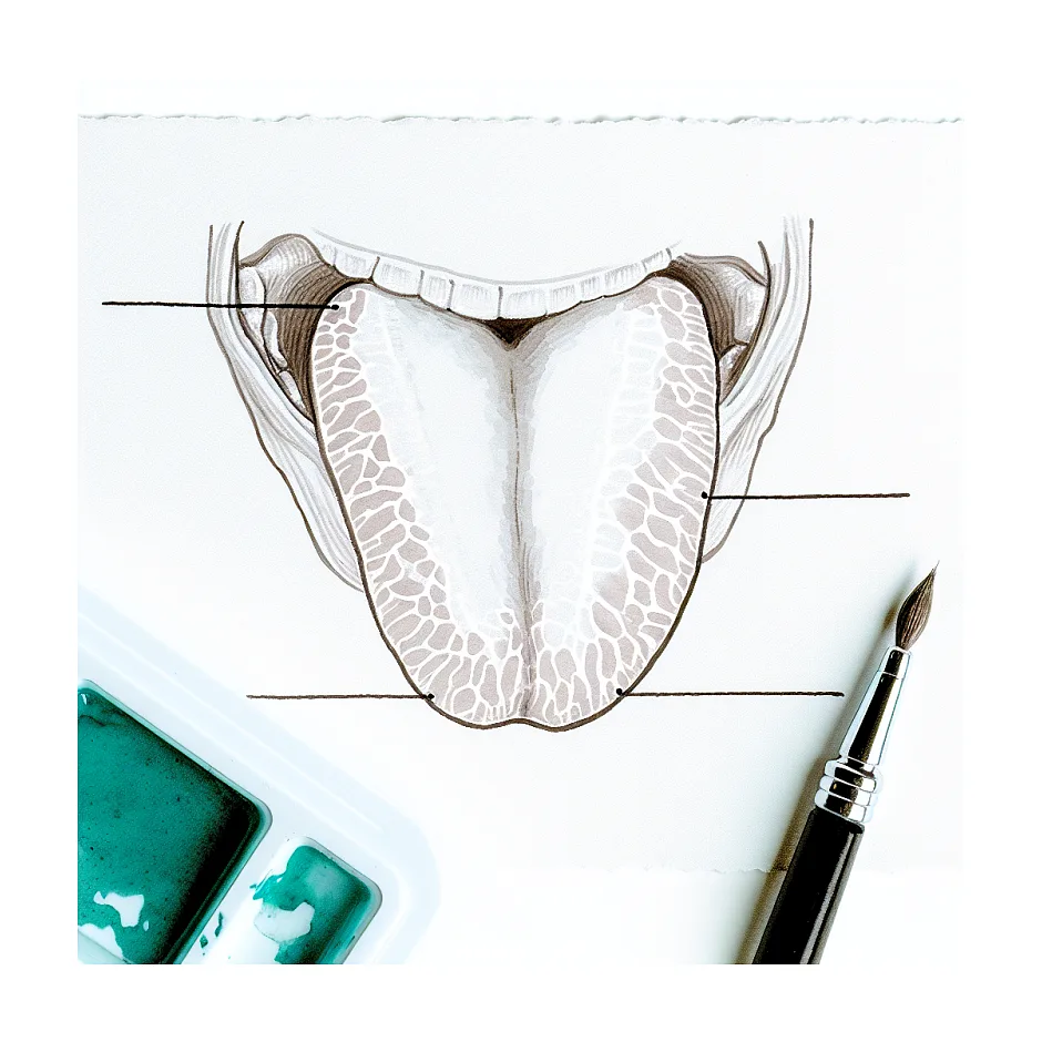 علت سفیدی کنار زبان و زائده‌های سفید روی زبان