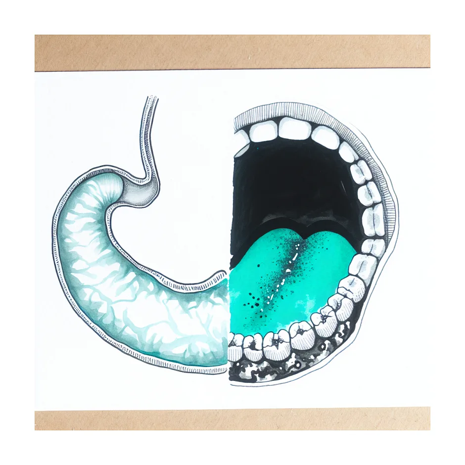 علت بوی بد دهان، سفیدی زبان و سوزش معده چیست؟