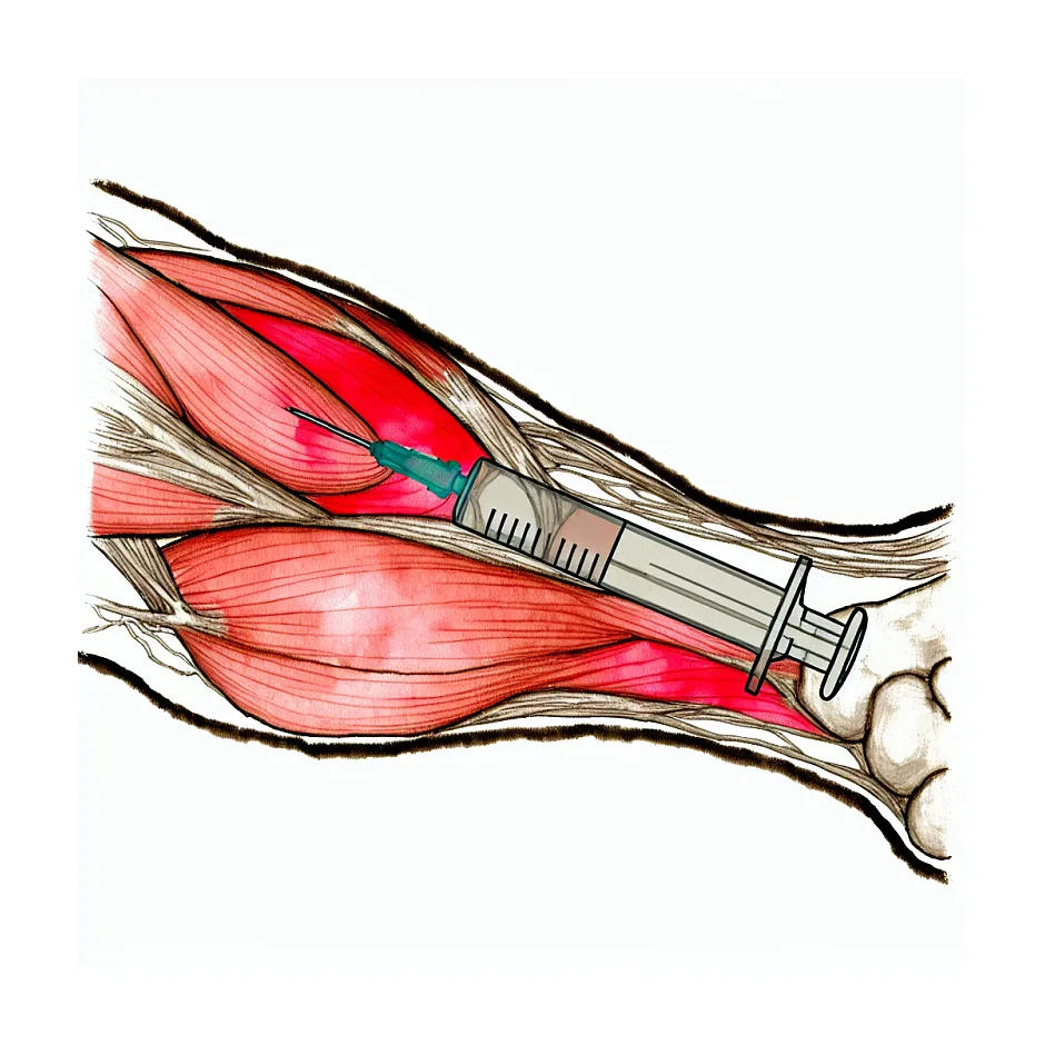 درد و سوزش پا بعد از تزریق دگزامتازون