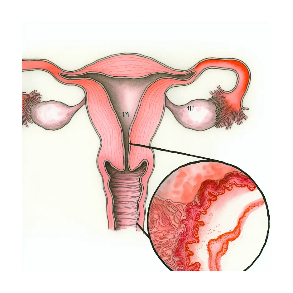 ضخامت آندومتر ۱۱ میلی‌متر؛ طبیعی است یا نگران‌کننده؟