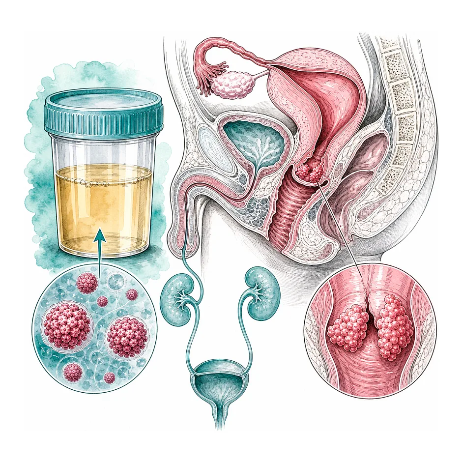 آزمایش STD چیست؟ - تشخیص HPV از طریق تست ادرار