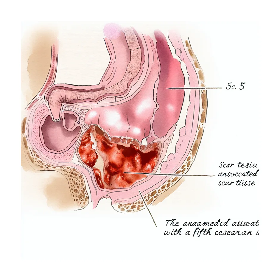 خطرات بارداری و سزارین پنجم با بیماری قلبی