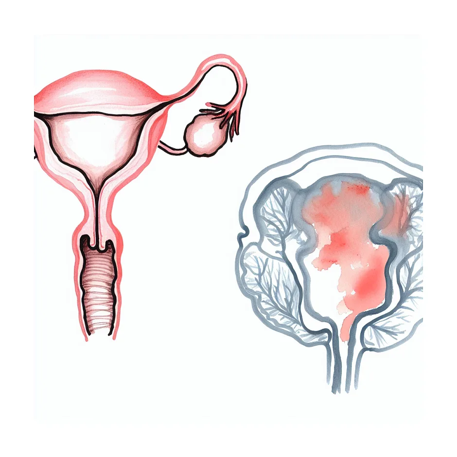 علت لکه بینی قهوه‌ای و رگه خون هنگام ادرار