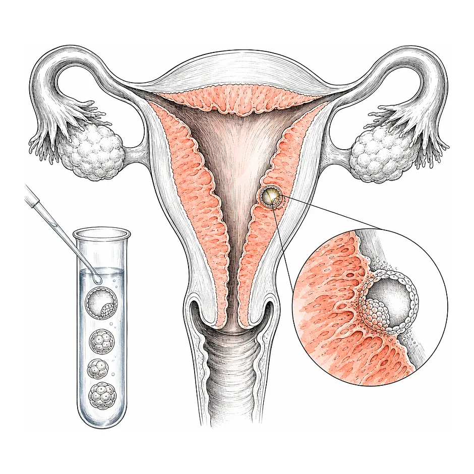 بررسی میزان بتا اچ سی جی پس از انتقال جنین IVF و تفسیر نتایج