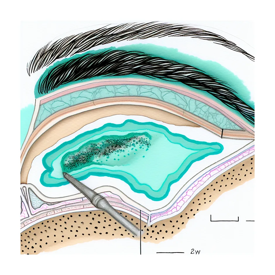 پاک کردن کامل تاتو ابرو با لیزر در چند جلسه