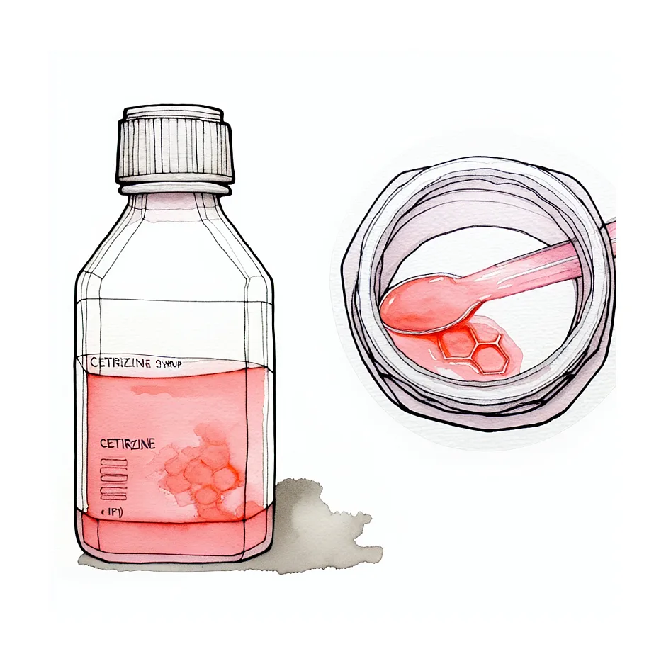 مدت مصرف شربت سیتریزین بعد از باز شدن