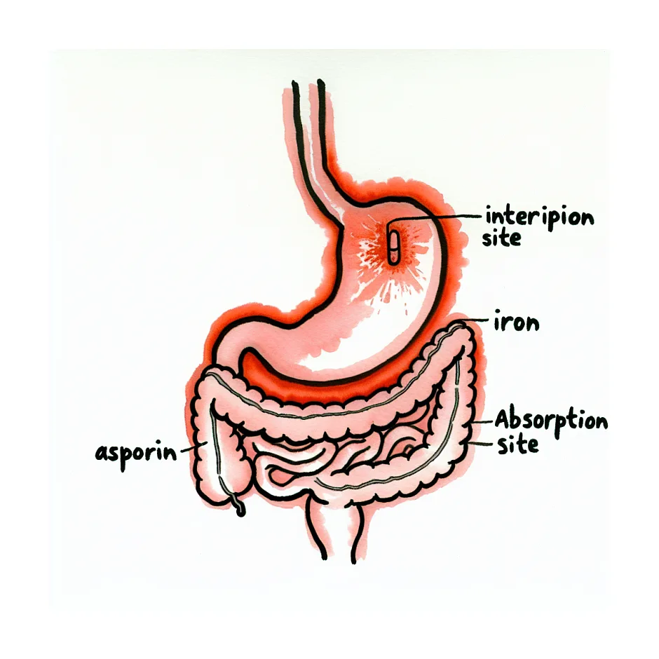 تداخل قرص آهن و آسپرین ۸۰ در بارداری
