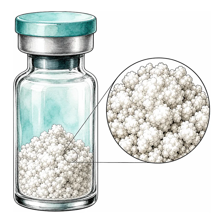 استفاده از امپول HCG با پودر گوله شده