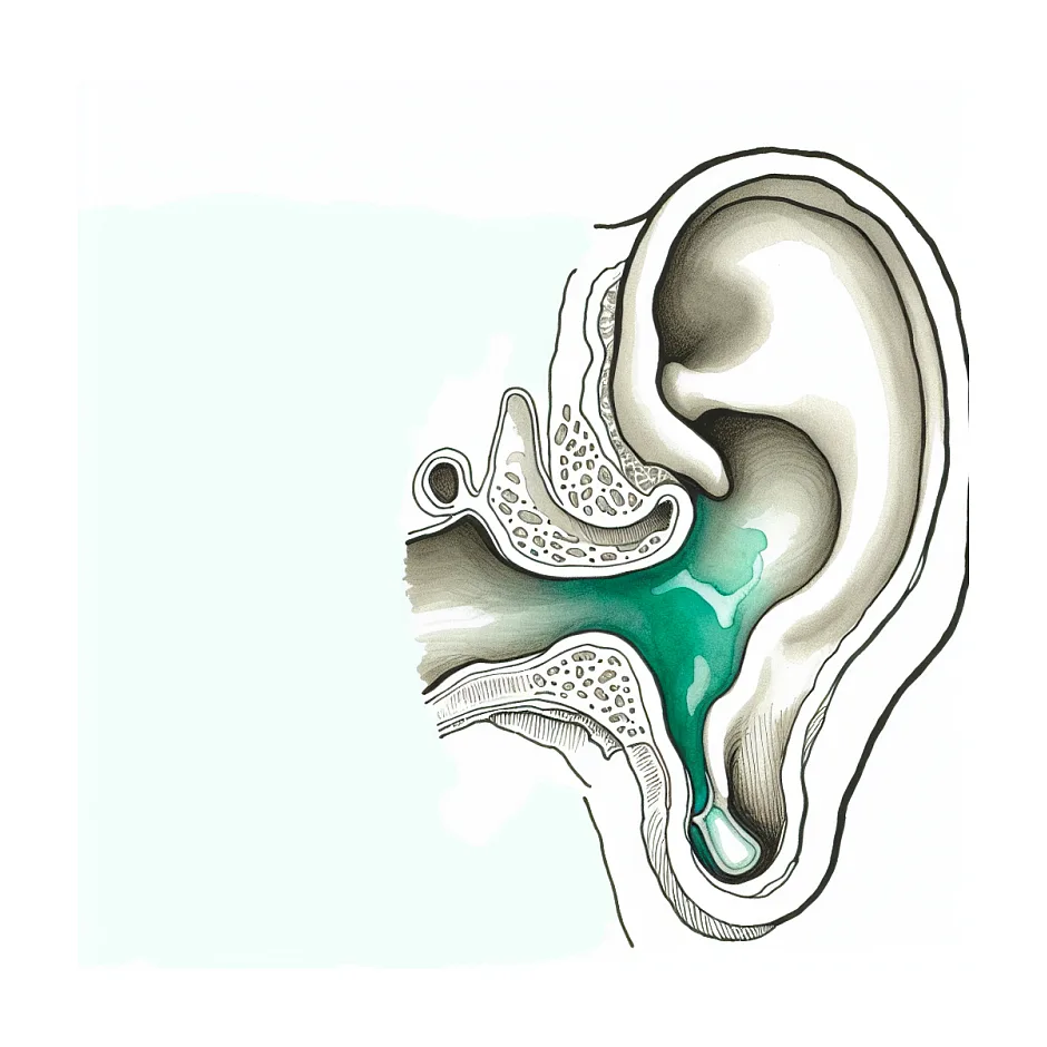 صدای قِرچ در گوش هنگام قورت دادن آب دهان