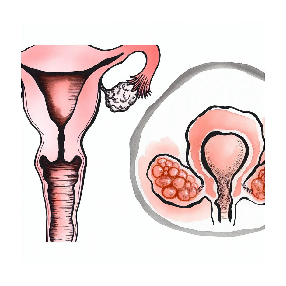 تفاوت کیست تخمدان و ساک بارداری در سونوگرافی