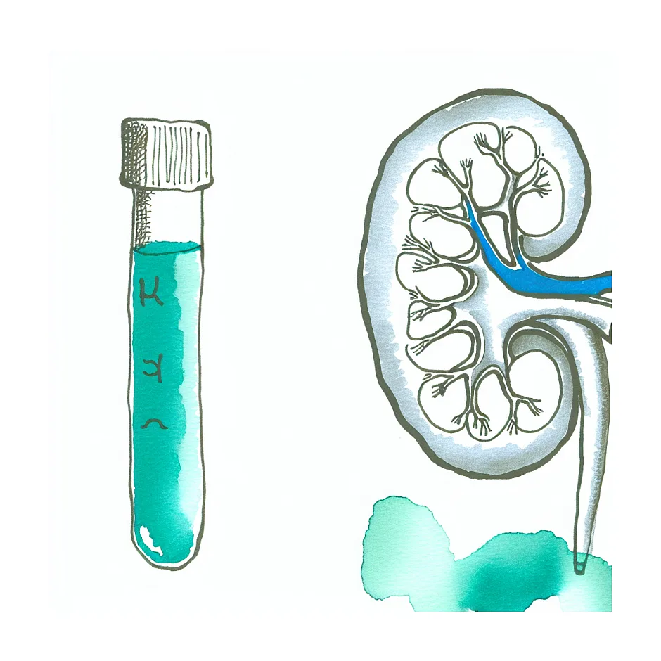 کراتینین ۳، خون در مدفوع و خارش بدن؛ اورژانس است؟