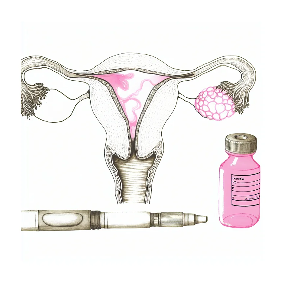 بارداری با فولیکول کوچک و مصرف لتروزول و گلوکوفاژ