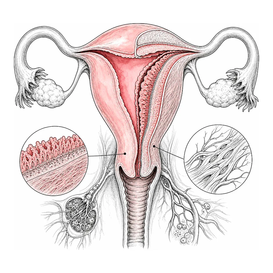 آیا دلپیچه در زمان پریودی ( با سابقه ضخامت رحم )خطرناک هست؟