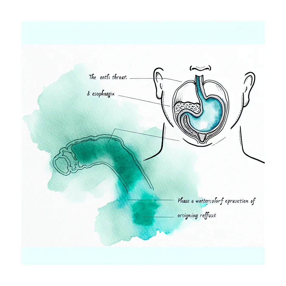 احساس فشار در گلو بعد از رفلاکس معده