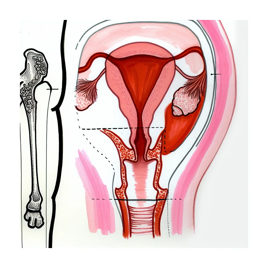 درد سمت راست شکم و پای راست در دوران پریود