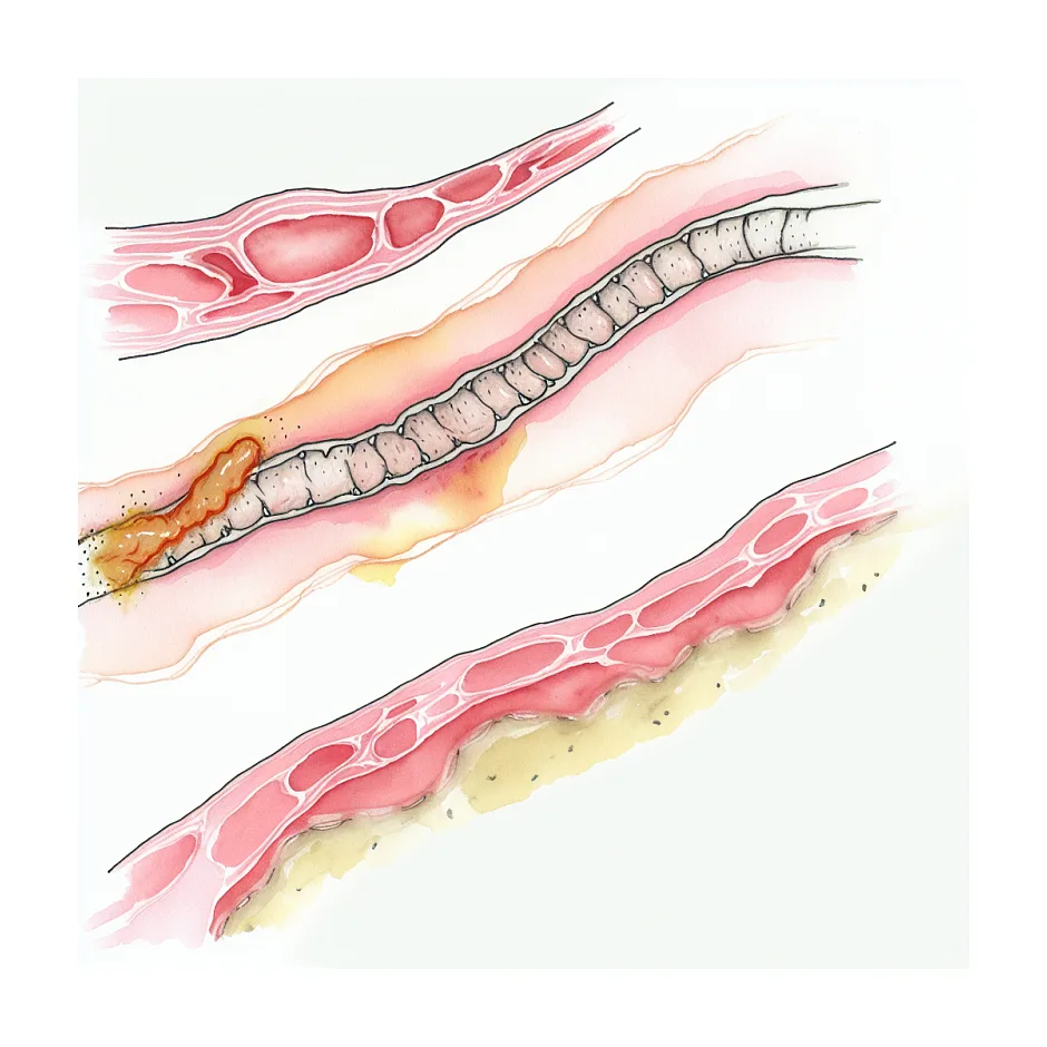 خونابه از محل بخیه سزارین و حساسیت به نخ