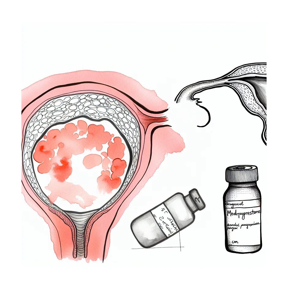 آیا مدروکسی‌پروژسترون کیست تخمدان ۳ سانتی را رفع می‌کند؟