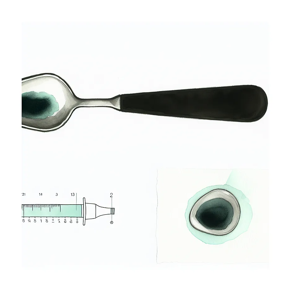 یک قاشق مرباخوری چند سی‌سی است؟ (برای شربت کودک)