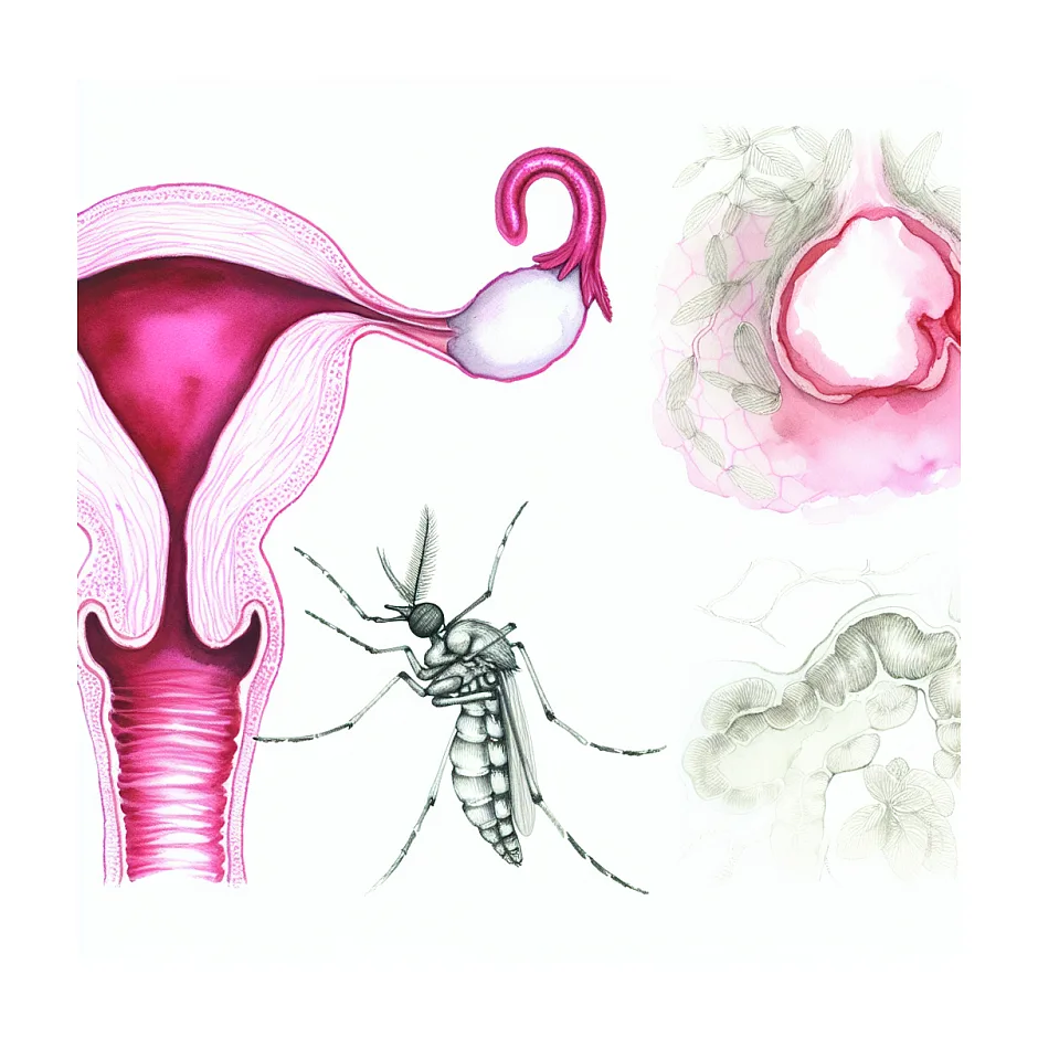 تاثیر حضور پشه در سرویس بهداشتی بر سلامت واژن