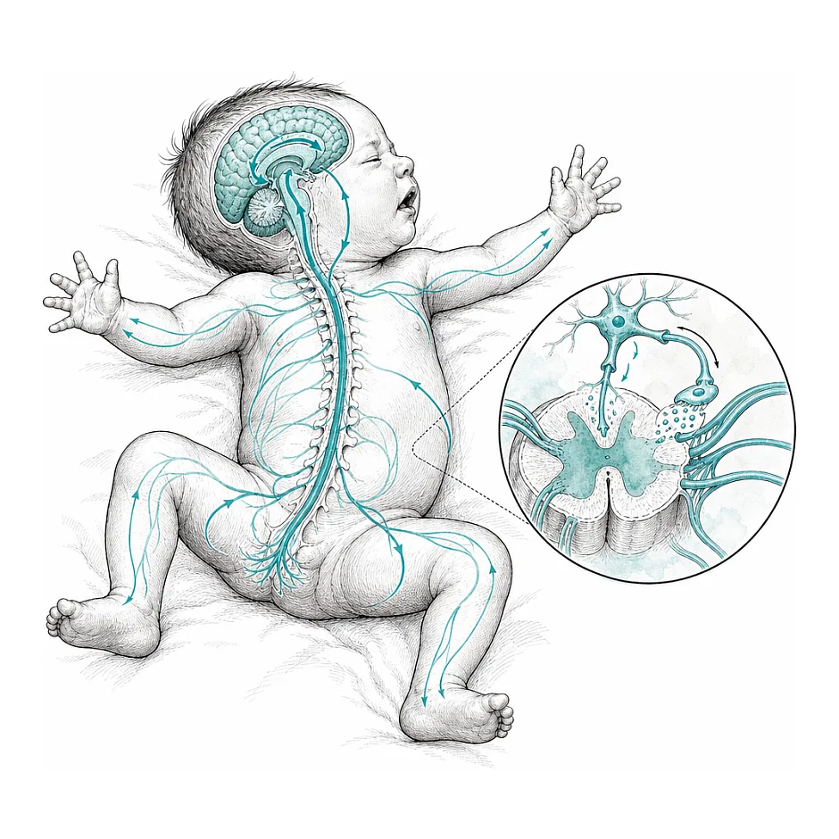 پریدن نوزاد در خواب؛ تفسیر و بررسی علائم | Persian Baby Health