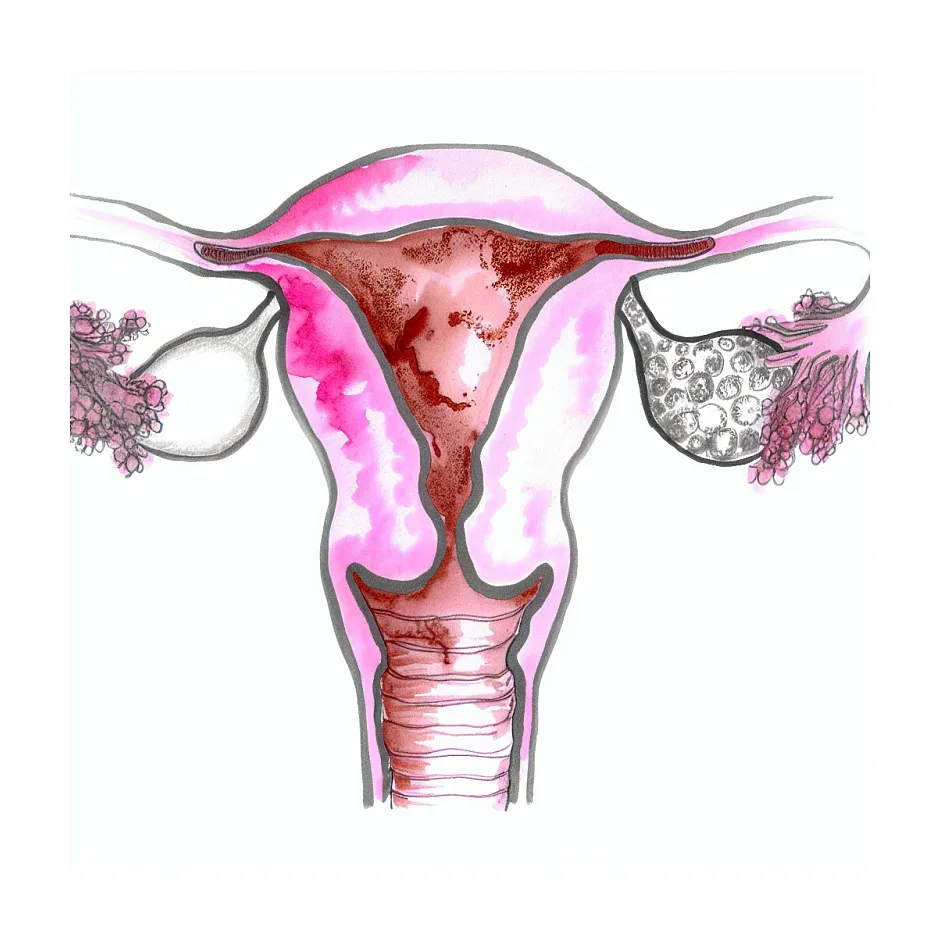 خون قهوه‌ای بعد خودارضایی در پایان پریود