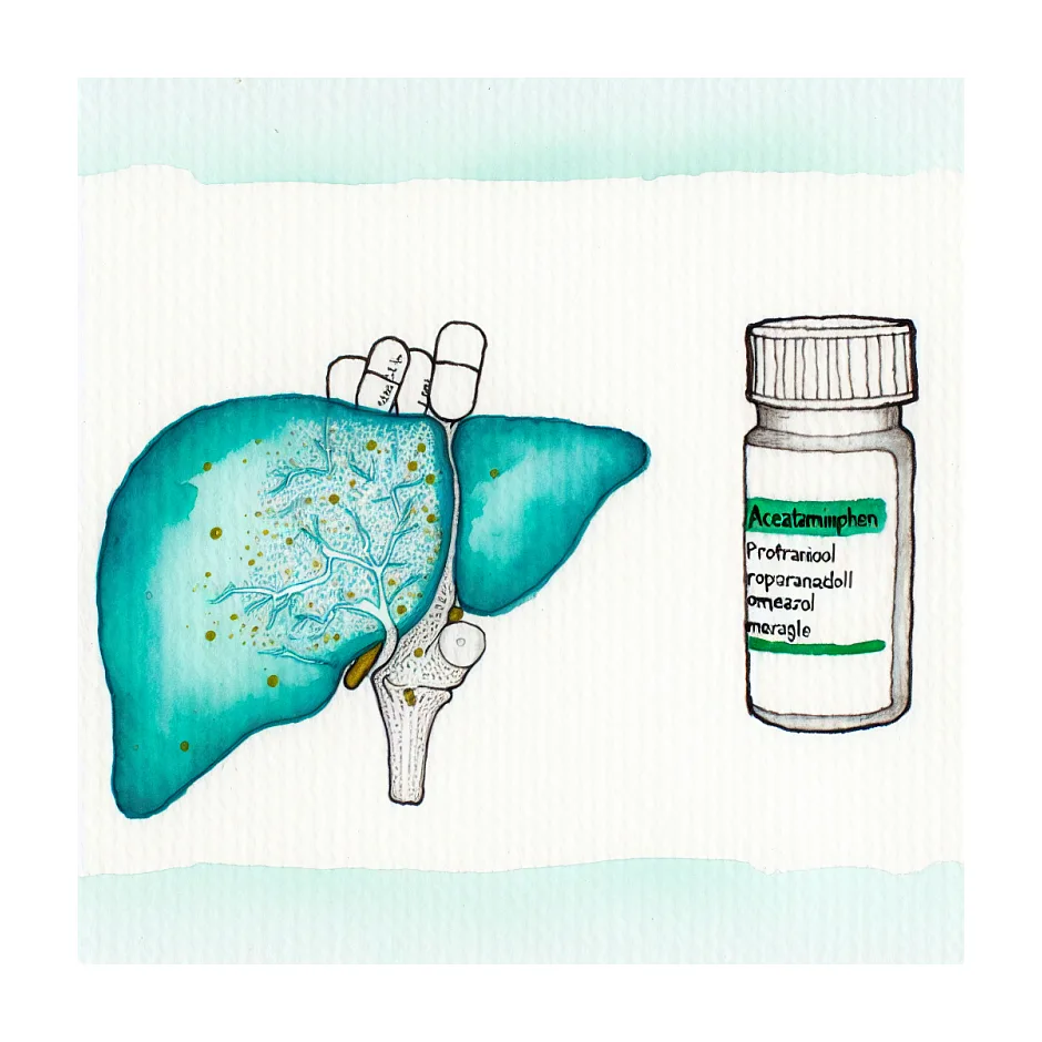 تداخل استامینوفن با پروپرانول و امپرازول